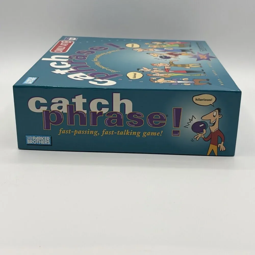VINTAGE Catch Phrase Game COMPLETE WORKS Parker Brothers 1994 90s Words